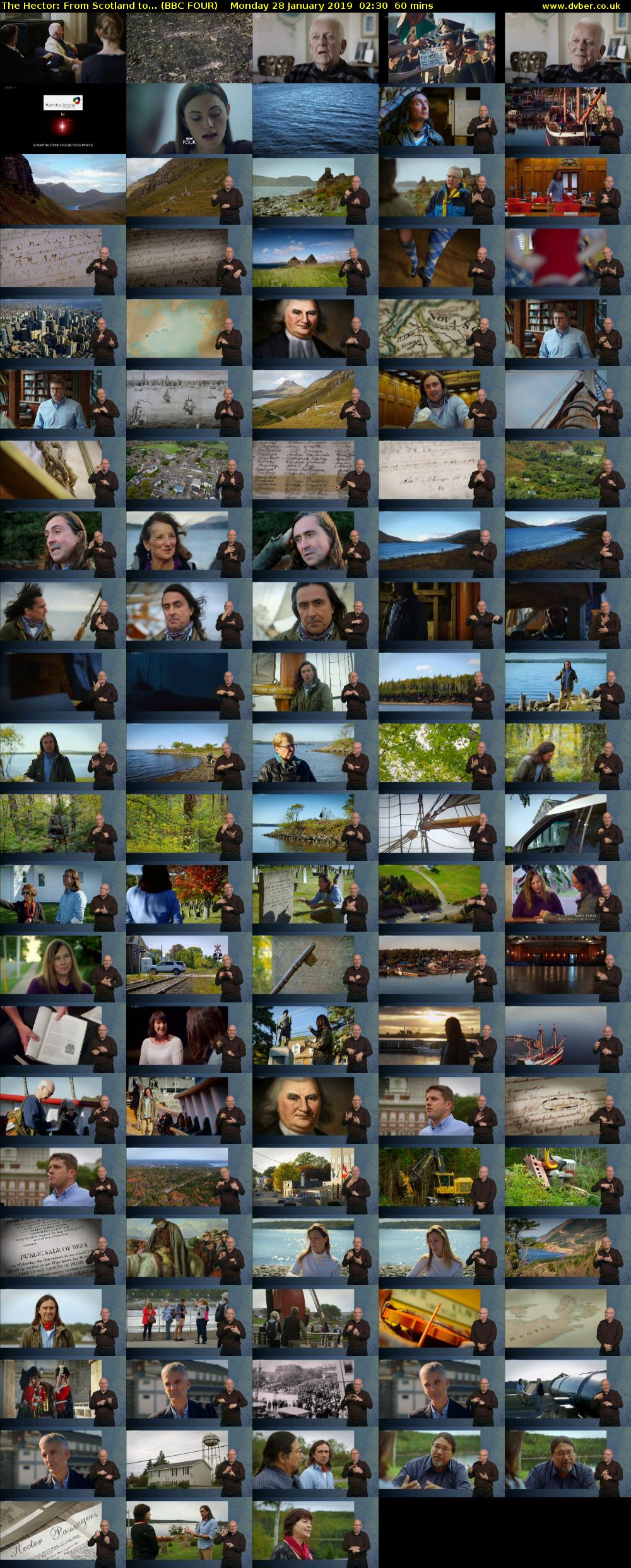 The Hector: From Scotland to... (BBC FOUR) Monday 28 January 2019 02:30 - 03:30