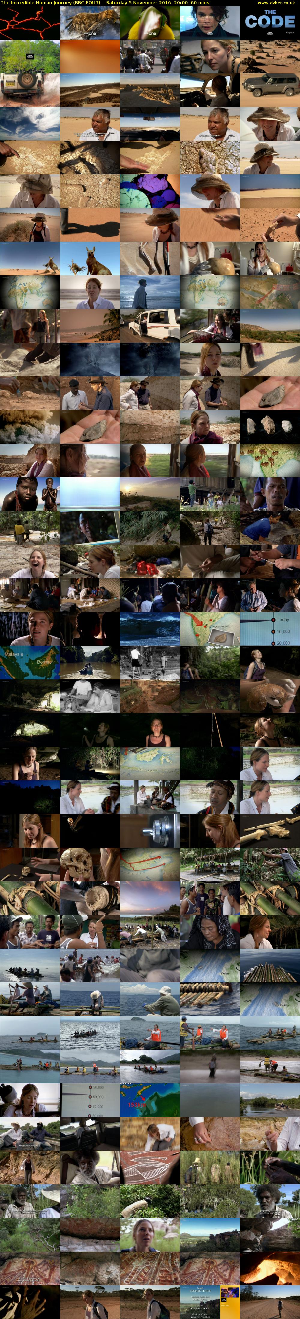 The Incredible Human Journey (BBC FOUR) Saturday 5 November 2016 20:00 - 21:00