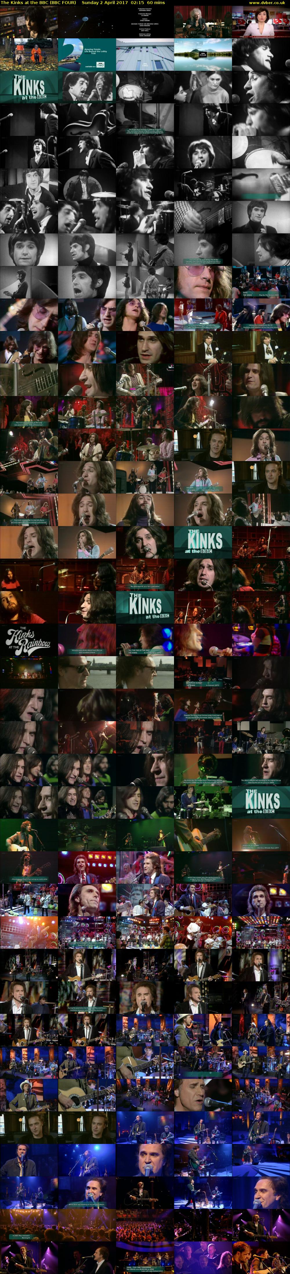 The Kinks at the BBC (BBC FOUR) Sunday 2 April 2017 02:15 - 03:15