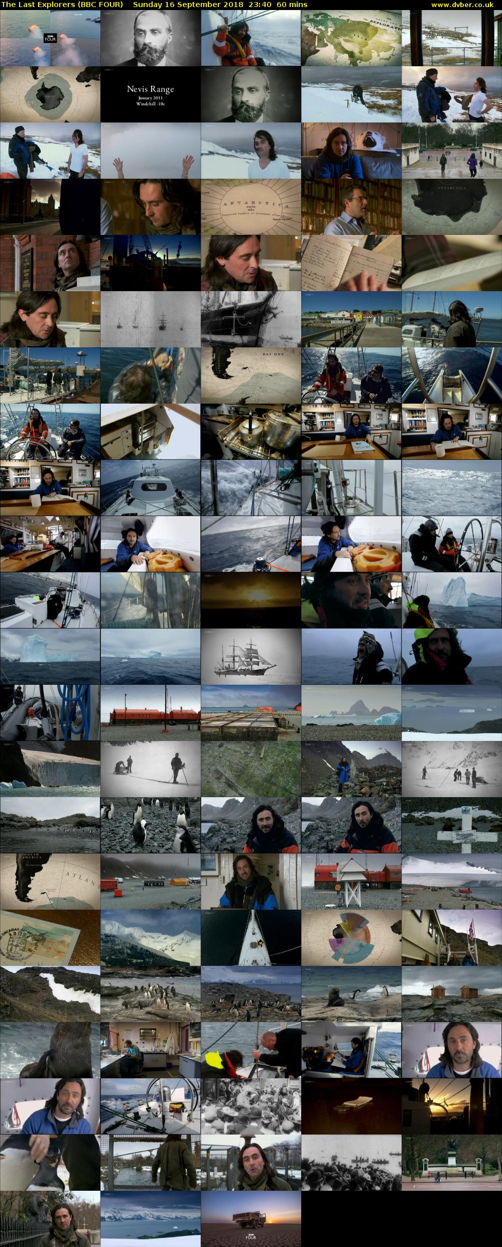 The Last Explorers (BBC FOUR) Sunday 16 September 2018 23:40 - 00:40