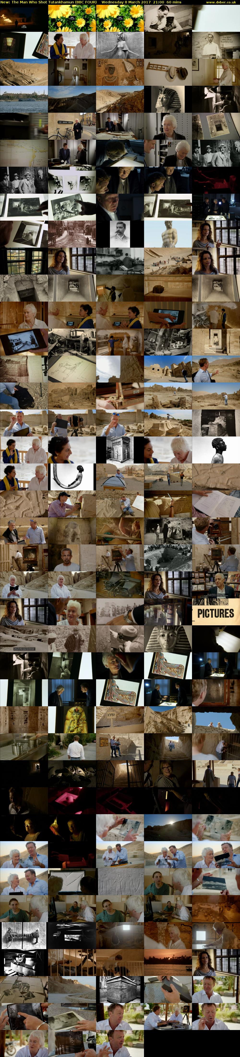 The Man Who Shot Tutankhamun (BBC FOUR) Wednesday 8 March 2017 21:00 - 22:00