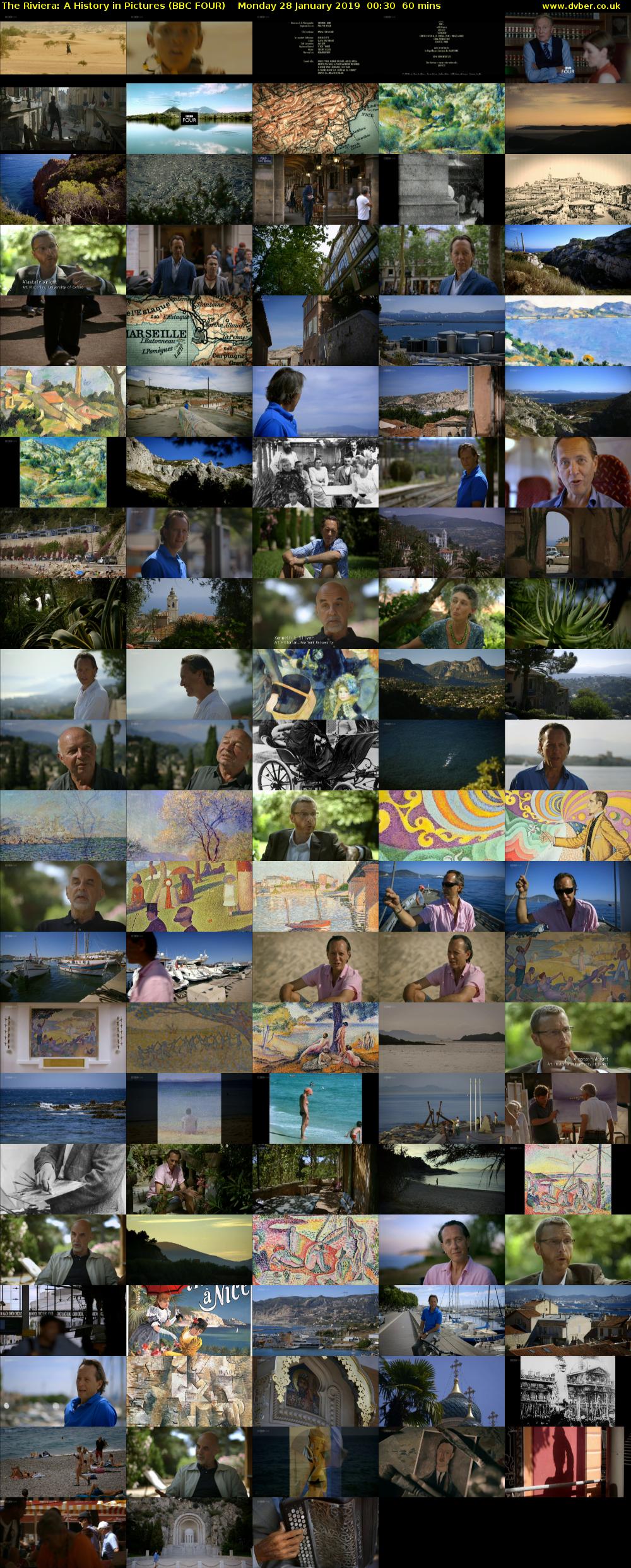 The Riviera: A History in Pictures (BBC FOUR) Monday 28 January 2019 00:30 - 01:30