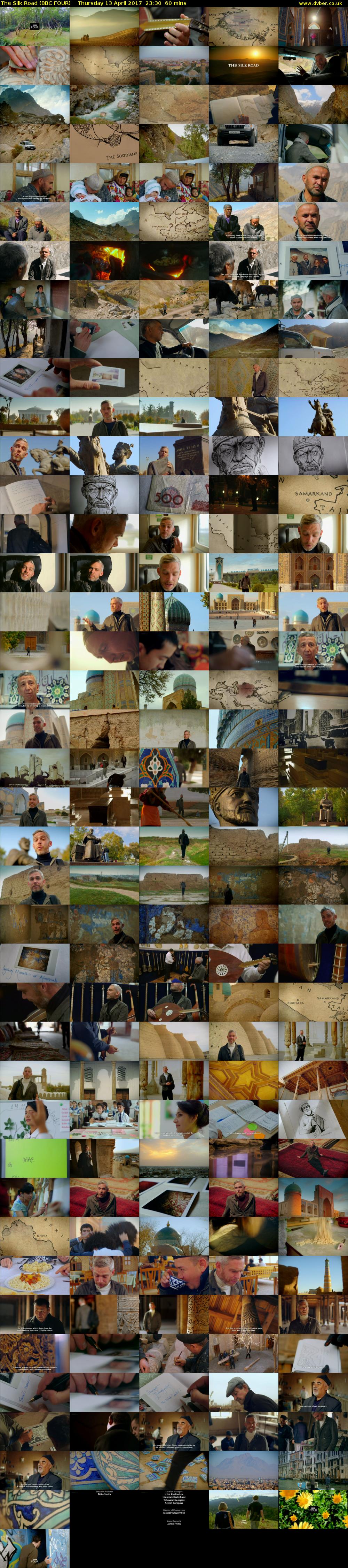 The Silk Road (BBC FOUR) Thursday 13 April 2017 23:30 - 00:30