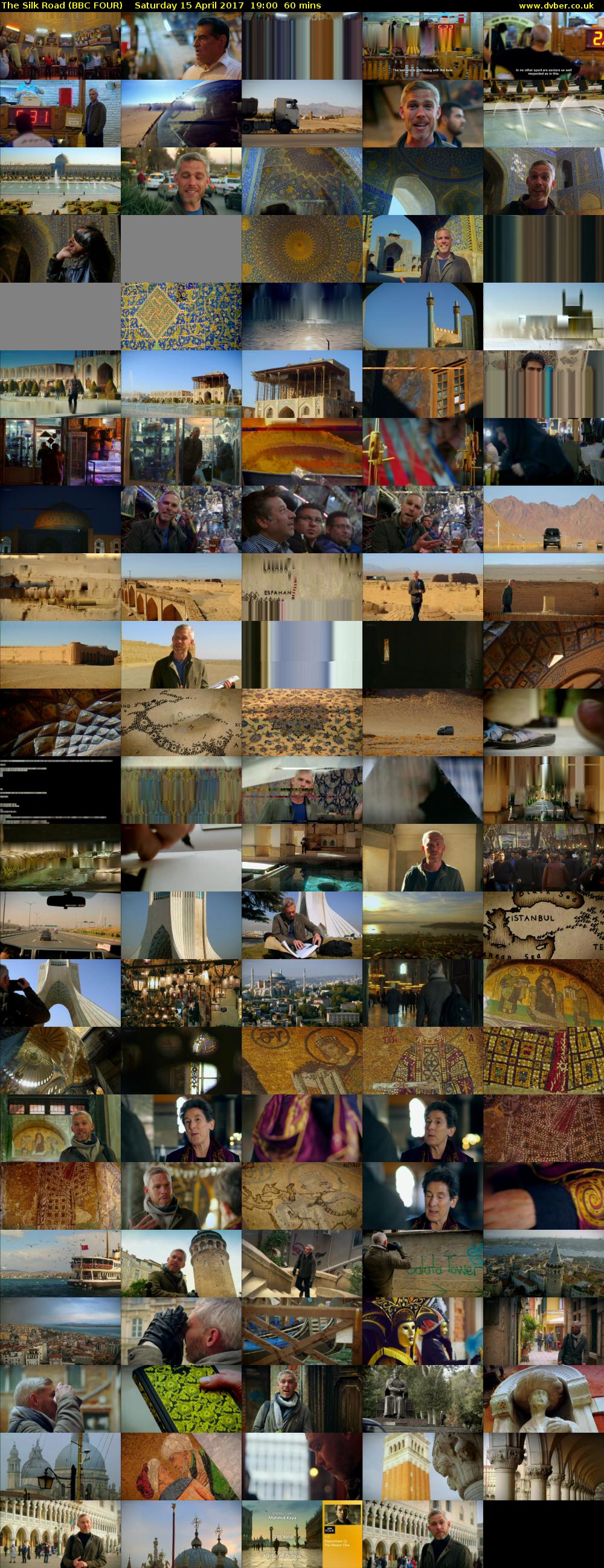 The Silk Road (BBC FOUR) Saturday 15 April 2017 19:00 - 20:00