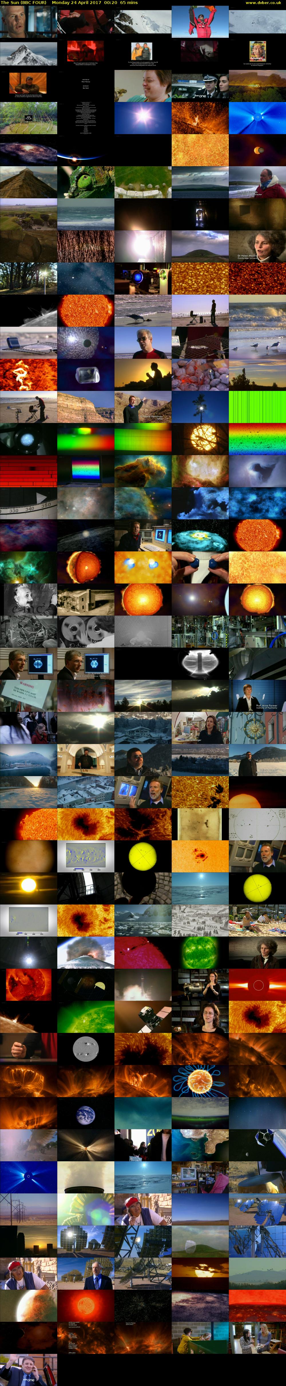 The Sun (BBC FOUR) Monday 24 April 2017 00:20 - 01:25