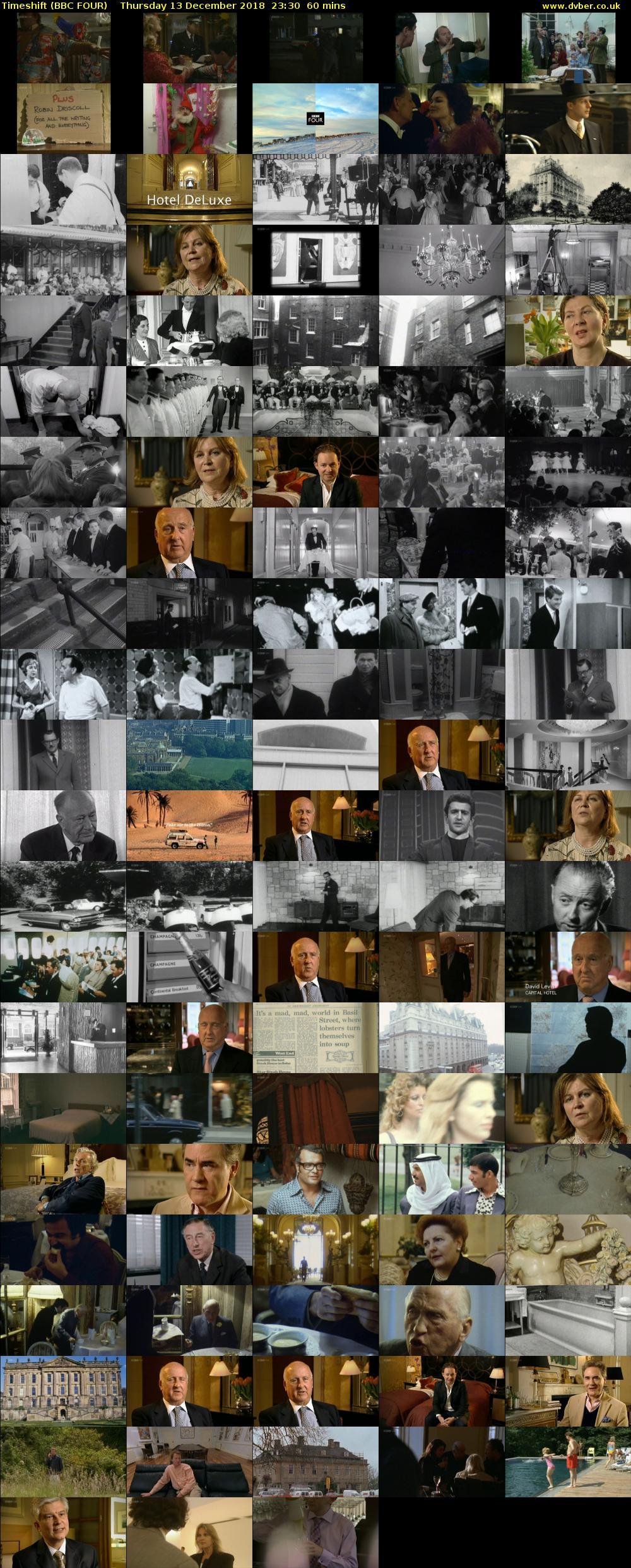 Timeshift (BBC FOUR) Thursday 13 December 2018 23:30 - 00:30