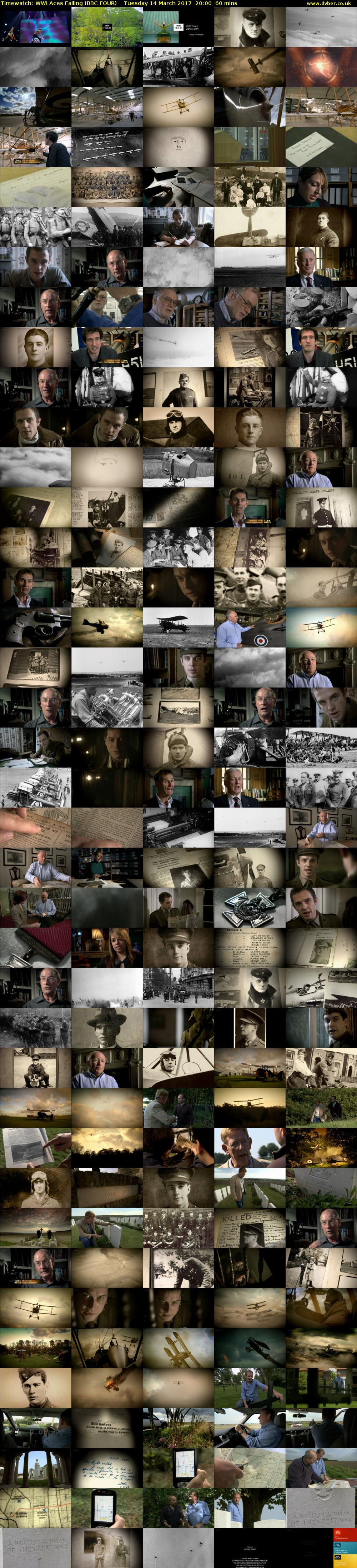 Timewatch: WWI Aces Falling (BBC FOUR) Tuesday 14 March 2017 20:00 - 21:00