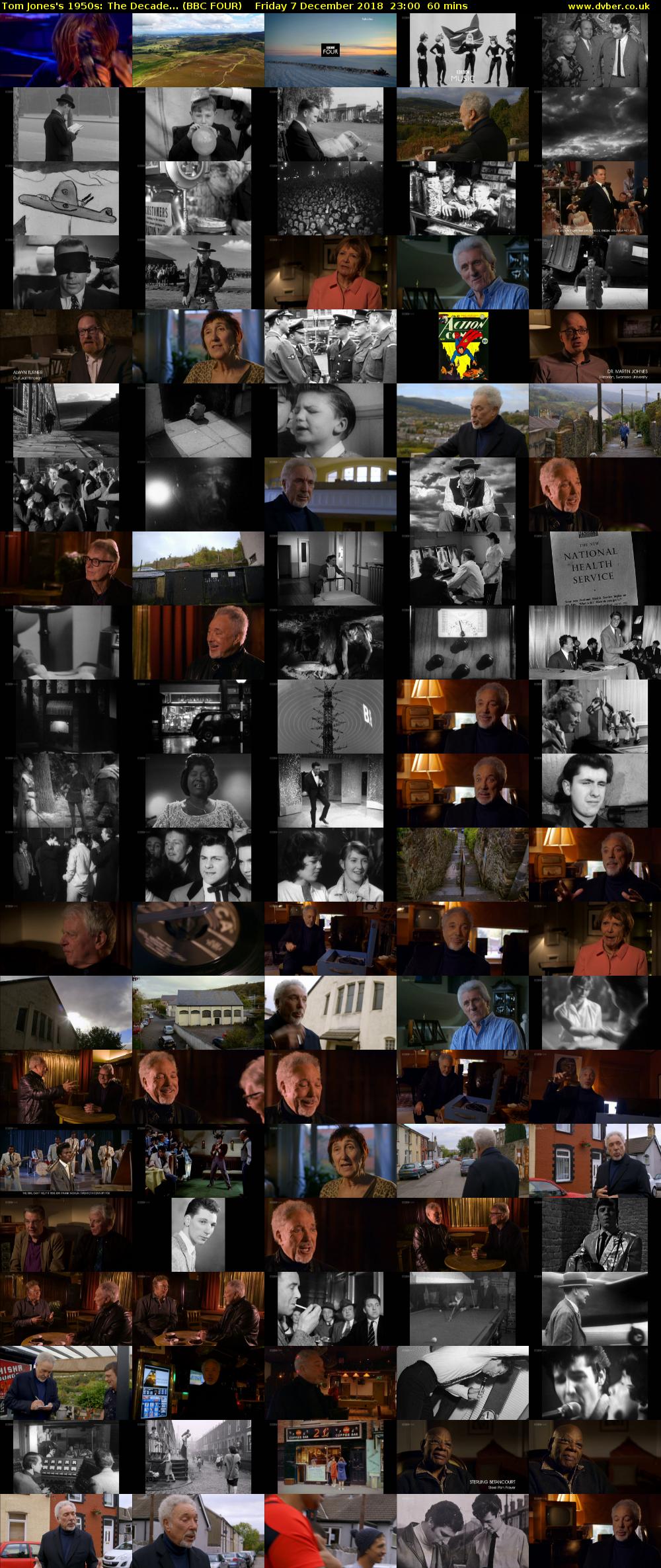 Tom Jones's 1950s: The Decade... (BBC FOUR) Friday 7 December 2018 23:00 - 00:00