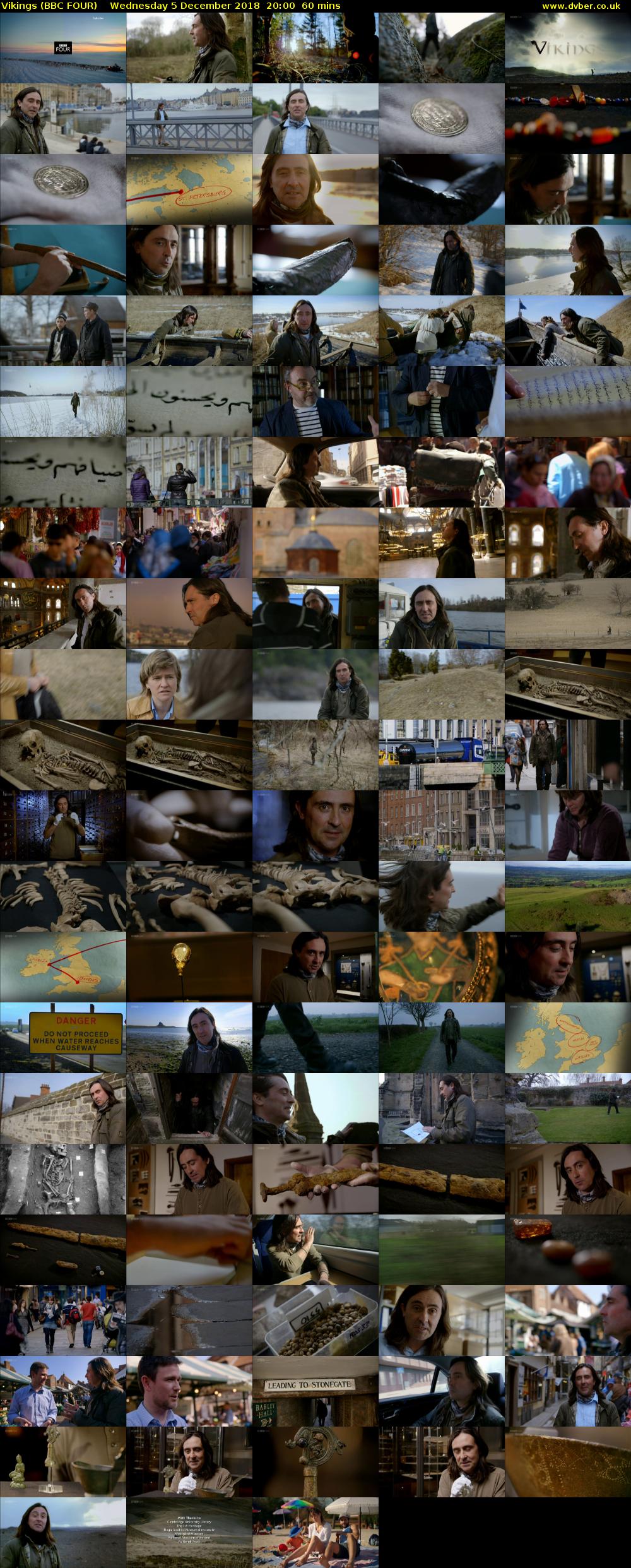 Vikings (BBC FOUR) Wednesday 5 December 2018 20:00 - 21:00
