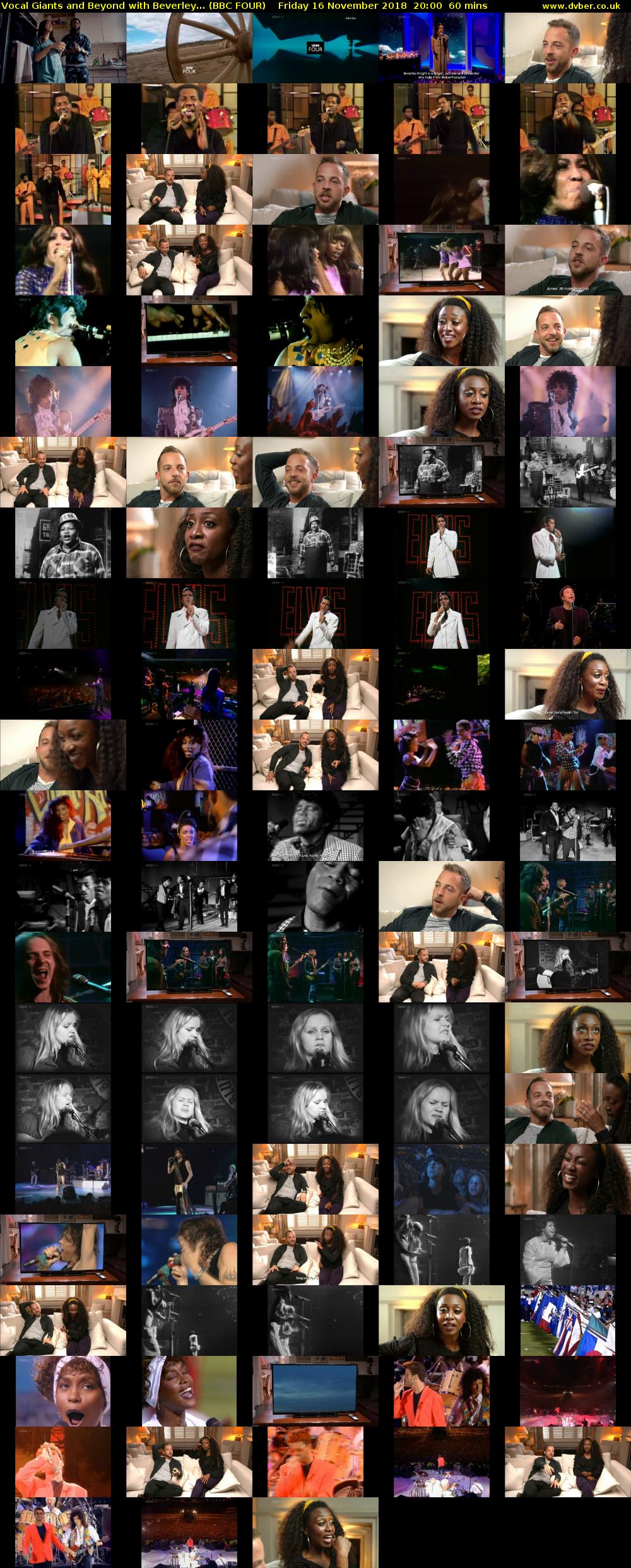 Vocal Giants and Beyond with Beverley... (BBC FOUR) Friday 16 November 2018 20:00 - 21:00