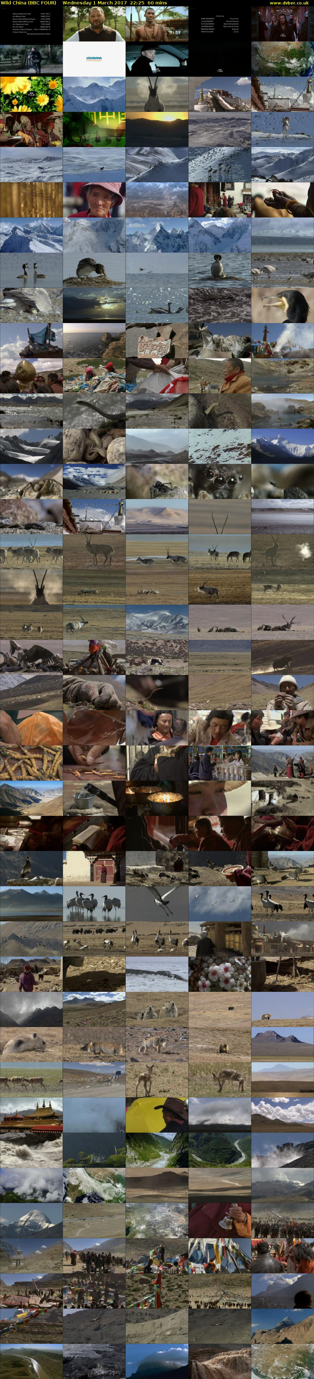 Wild China (BBC FOUR) Wednesday 1 March 2017 22:25 - 23:25