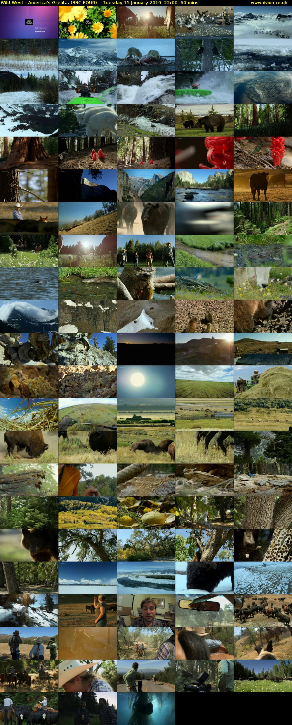 Wild West - America's Great... (BBC FOUR) Tuesday 15 January 2019 22:00 - 23:00