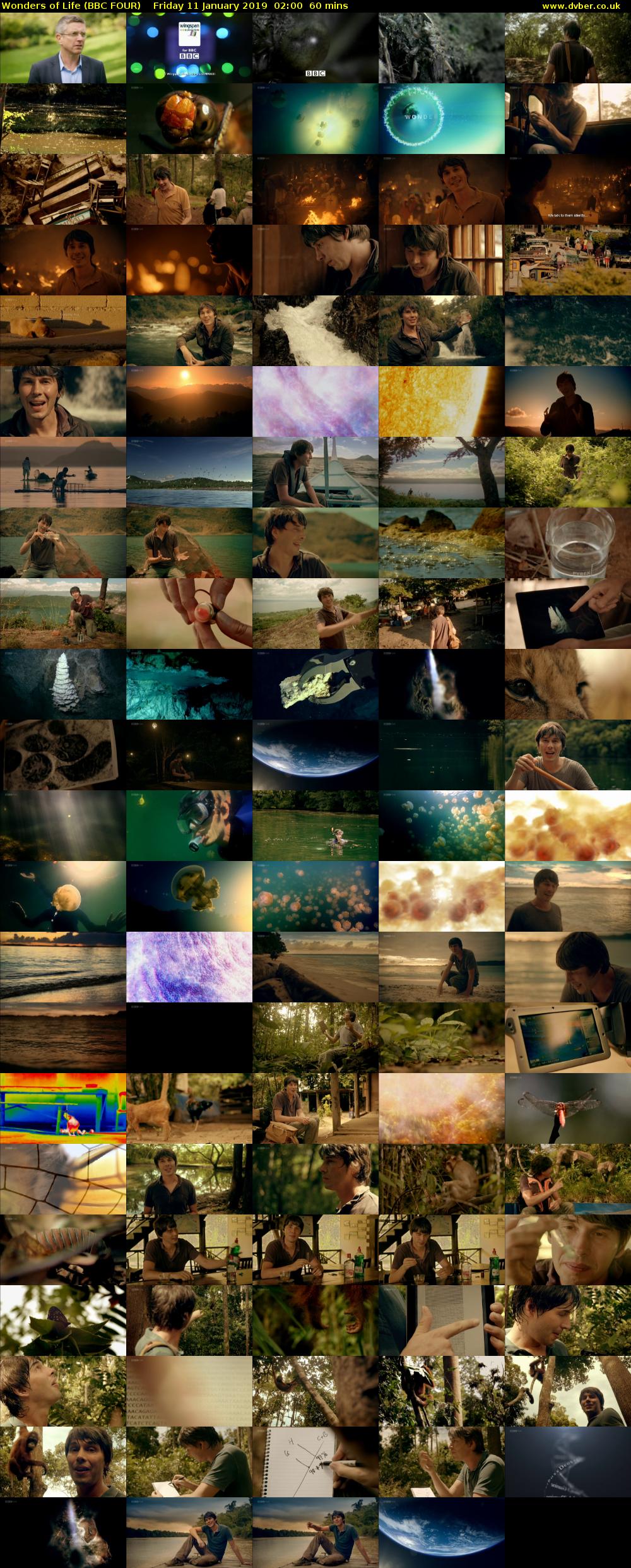 Wonders of Life (BBC FOUR) Friday 11 January 2019 02:00 - 03:00