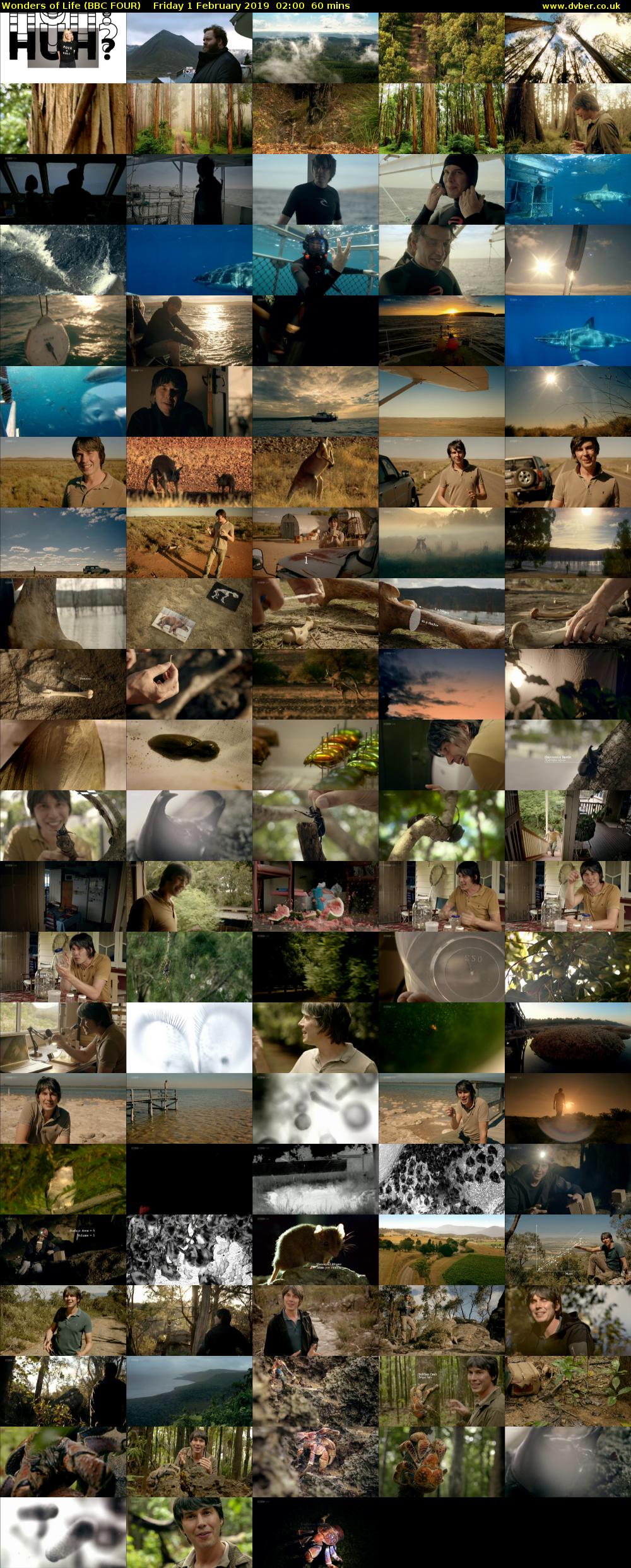 Wonders of Life (BBC FOUR) Friday 1 February 2019 02:00 - 03:00