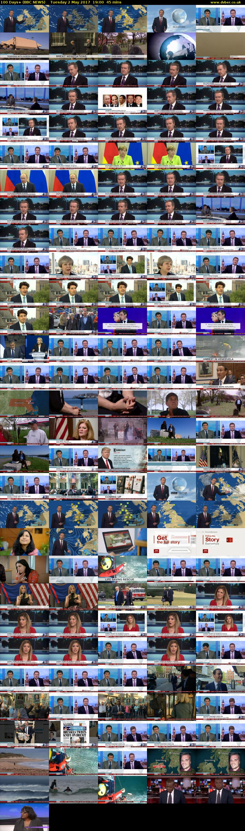 100 Days+ (BBC NEWS) Tuesday 2 May 2017 19:00 - 19:45