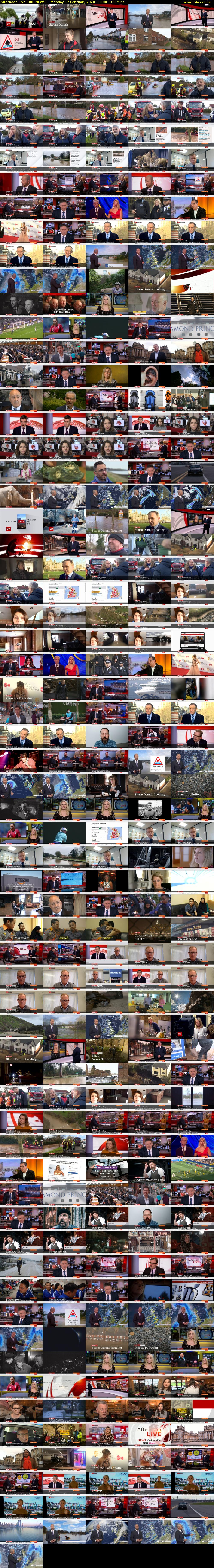 Afternoon Live (BBC NEWS) Monday 17 February 2020 14:00 - 17:00