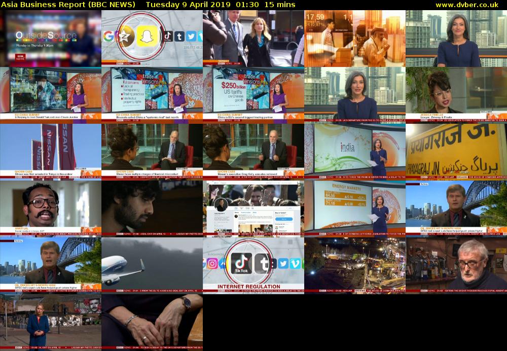 Asia Business Report (BBC NEWS) Tuesday 9 April 2019 01:30 - 01:45