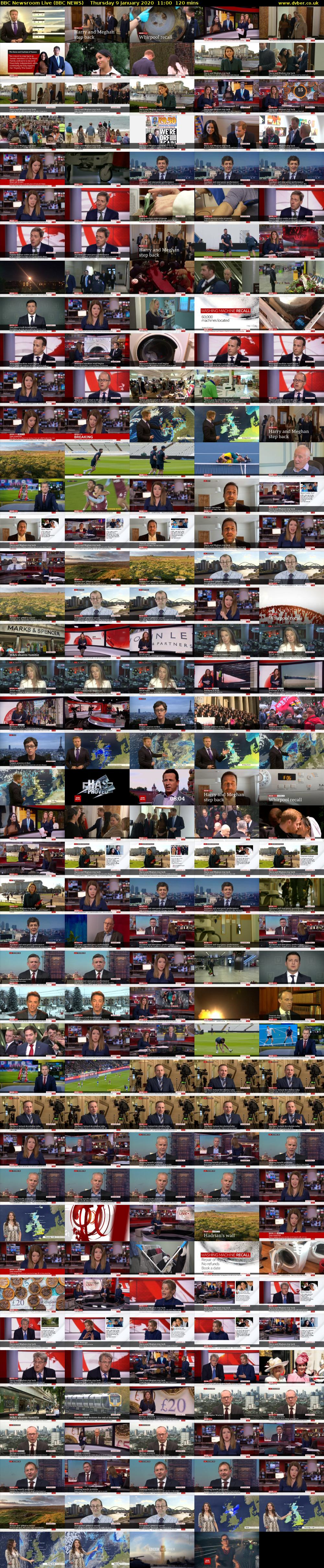 BBC Newsroom Live (BBC NEWS) Thursday 9 January 2020 11:00 - 13:00