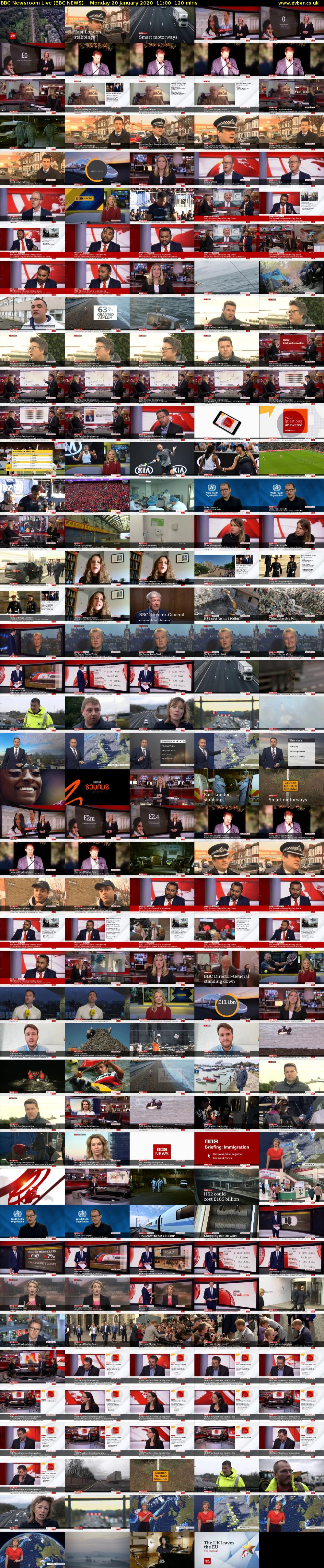 BBC Newsroom Live (BBC NEWS) Monday 20 January 2020 11:00 - 13:00