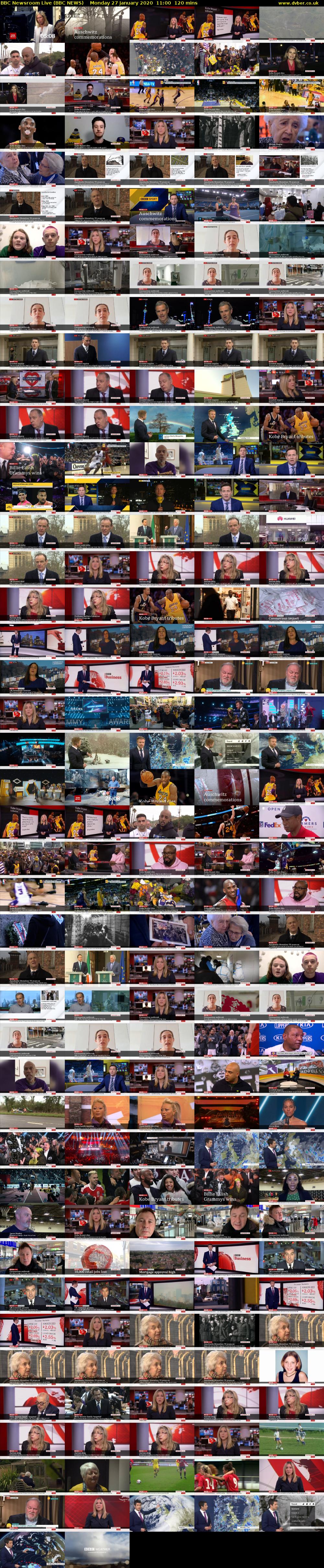 BBC Newsroom Live (BBC NEWS) Monday 27 January 2020 11:00 - 13:00