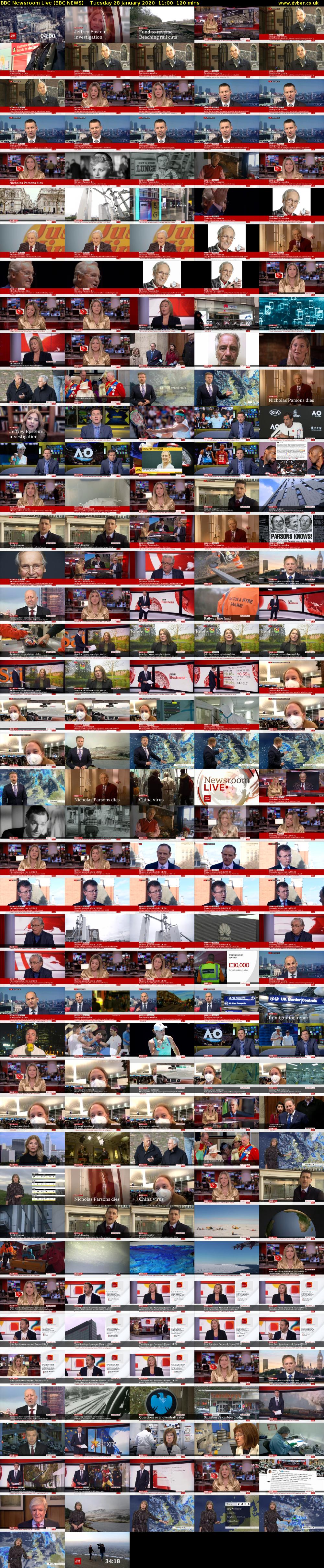 BBC Newsroom Live (BBC NEWS) Tuesday 28 January 2020 11:00 - 13:00