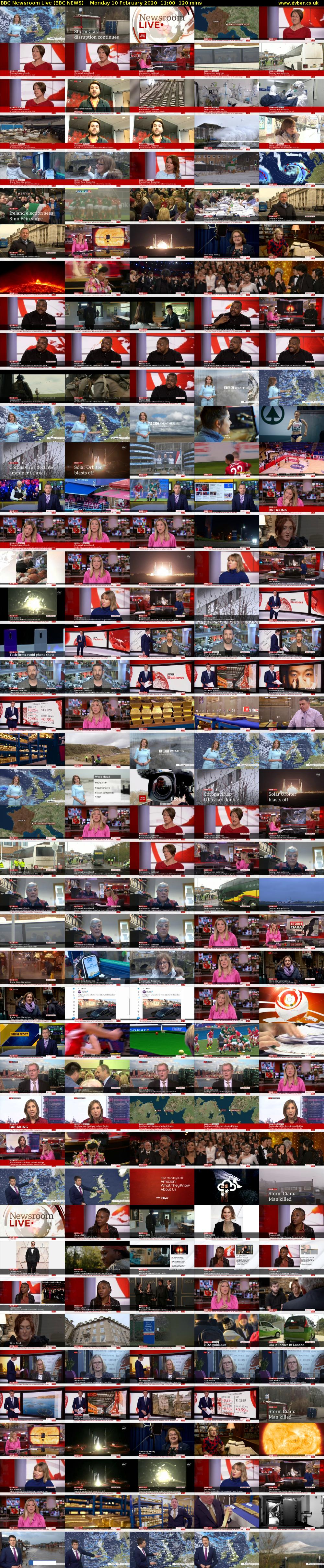 BBC Newsroom Live (BBC NEWS) Monday 10 February 2020 11:00 - 13:00