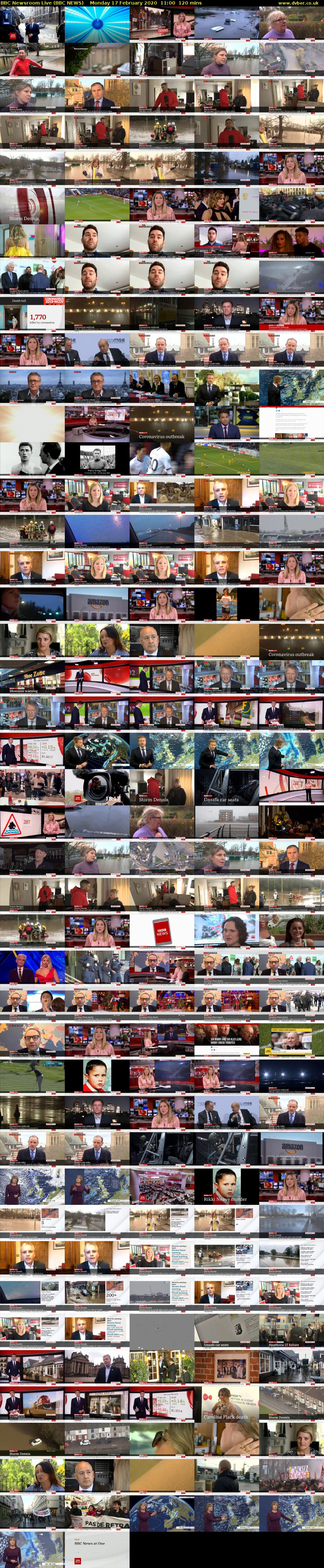 BBC Newsroom Live (BBC NEWS) Monday 17 February 2020 11:00 - 13:00