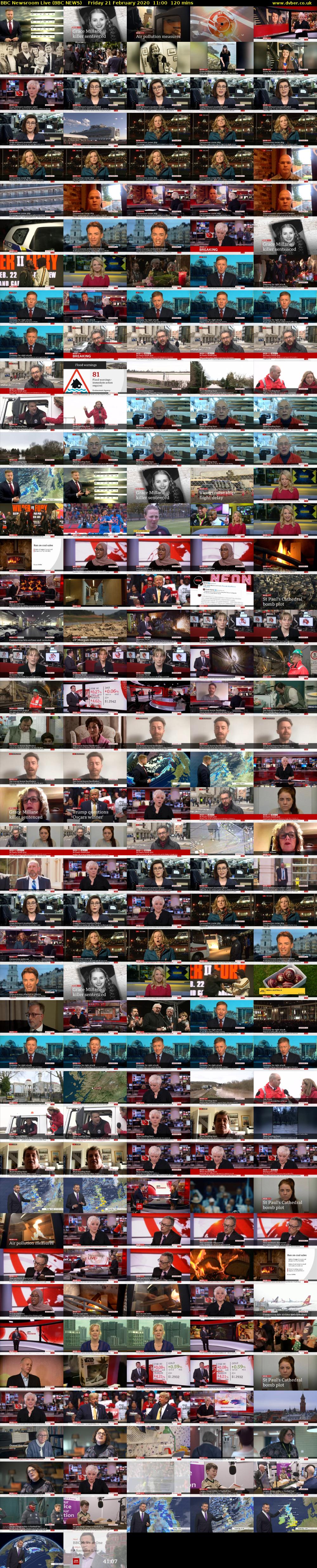BBC Newsroom Live (BBC NEWS) Friday 21 February 2020 11:00 - 13:00