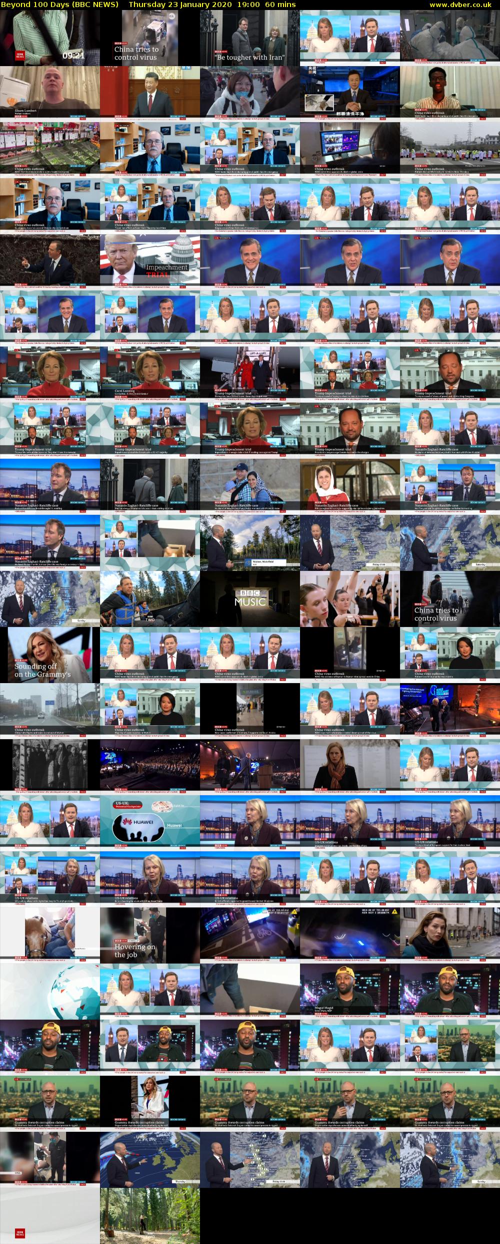 Beyond 100 Days (BBC NEWS) Thursday 23 January 2020 19:00 - 20:00