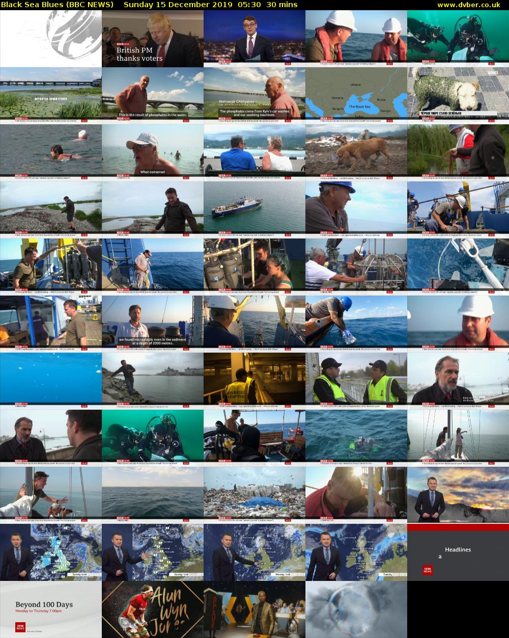 Black Sea Blues (BBC NEWS) Sunday 15 December 2019 05:30 - 06:00