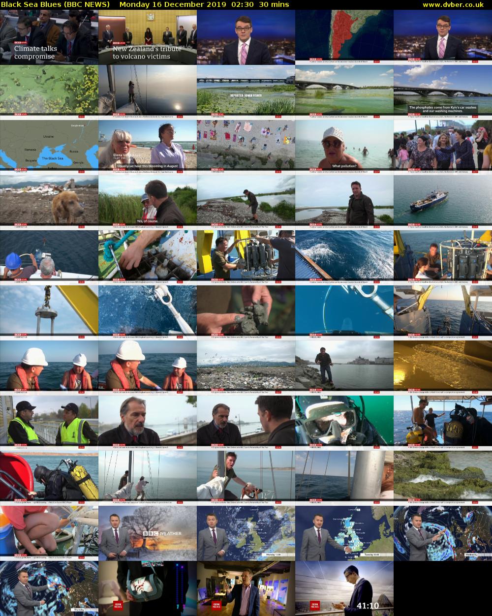 Black Sea Blues (BBC NEWS) Monday 16 December 2019 02:30 - 03:00