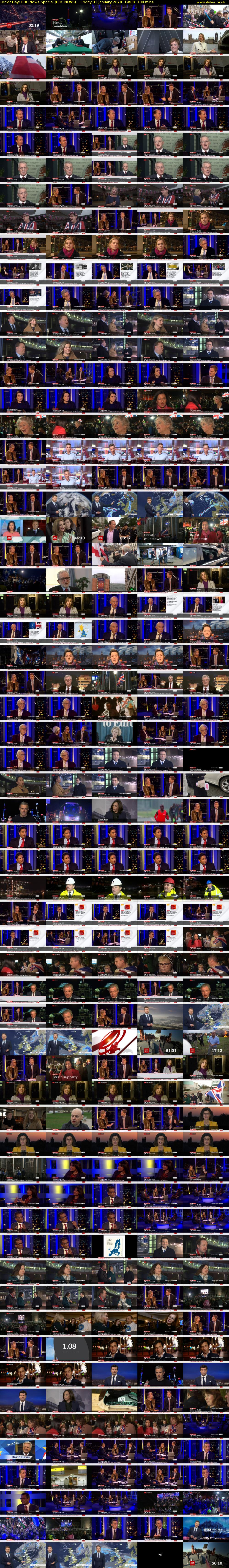 Brexit Day: BBC News Special (BBC NEWS) Friday 31 January 2020 19:00 - 22:00