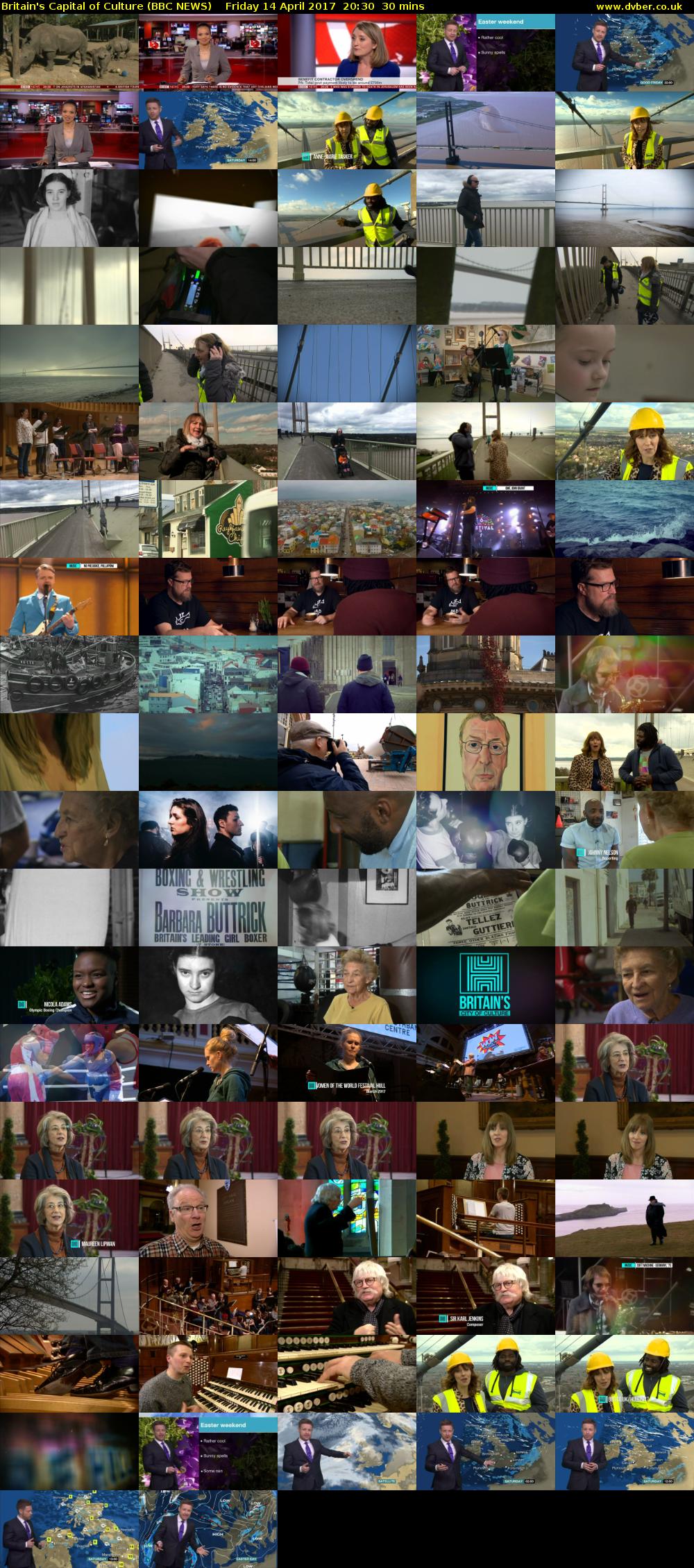 Britain's Capital of Culture (BBC NEWS) Friday 14 April 2017 20:30 - 21:00