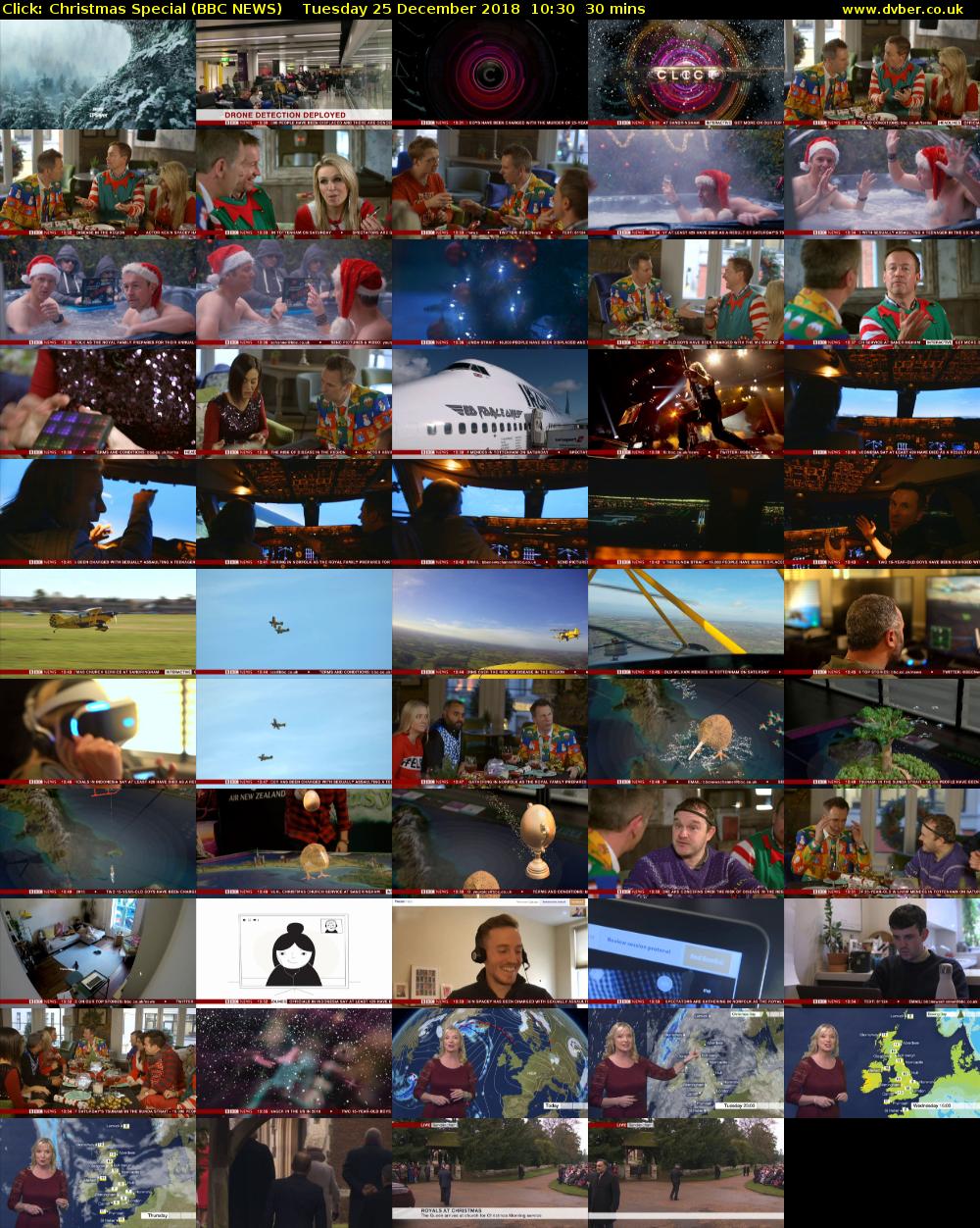 Click: Christmas Special (BBC NEWS) Tuesday 25 December 2018 10:30 - 11:00