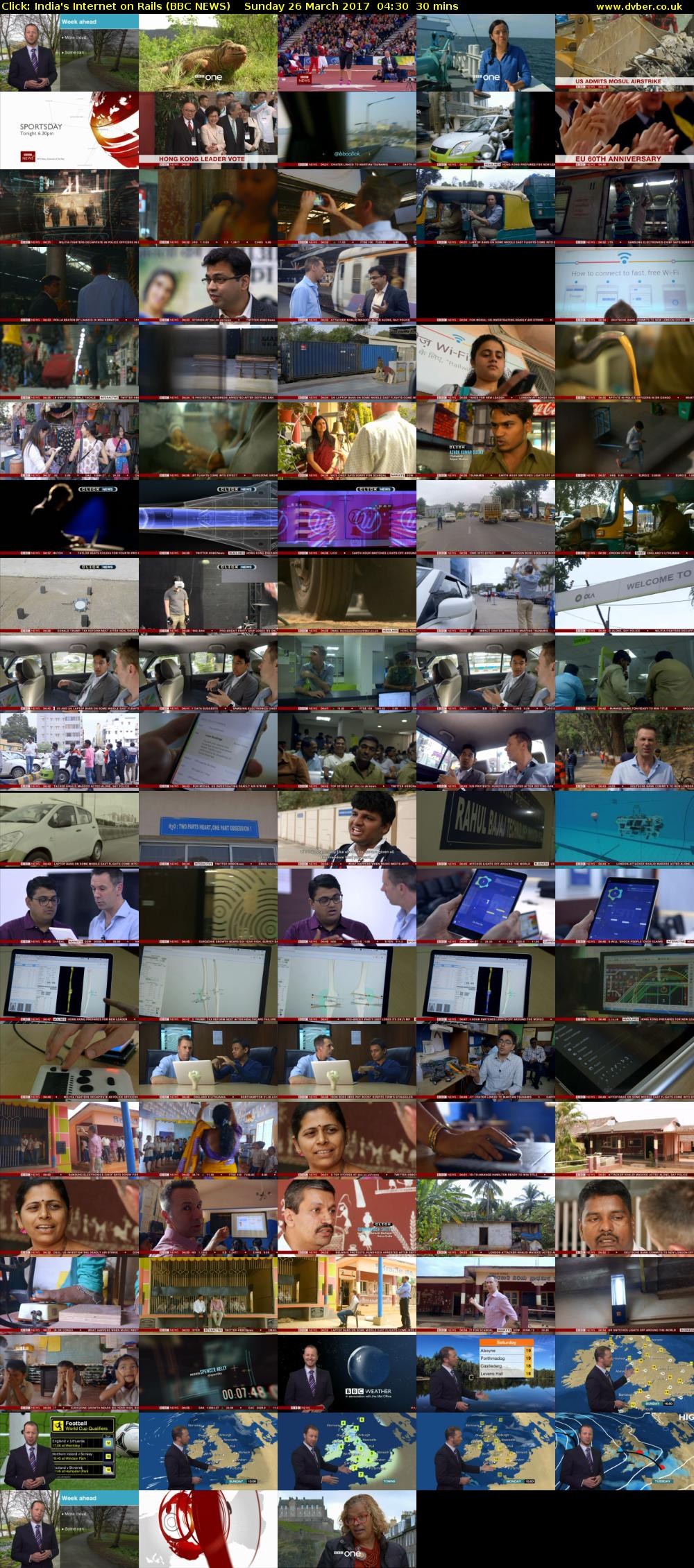 Click: India's Internet on Rails (BBC NEWS) Sunday 26 March 2017 04:30 - 05:00
