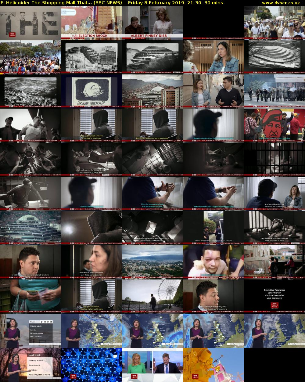 El Helicoide: The Shopping Mall That... (BBC NEWS) Friday 8 February 2019 21:30 - 22:00