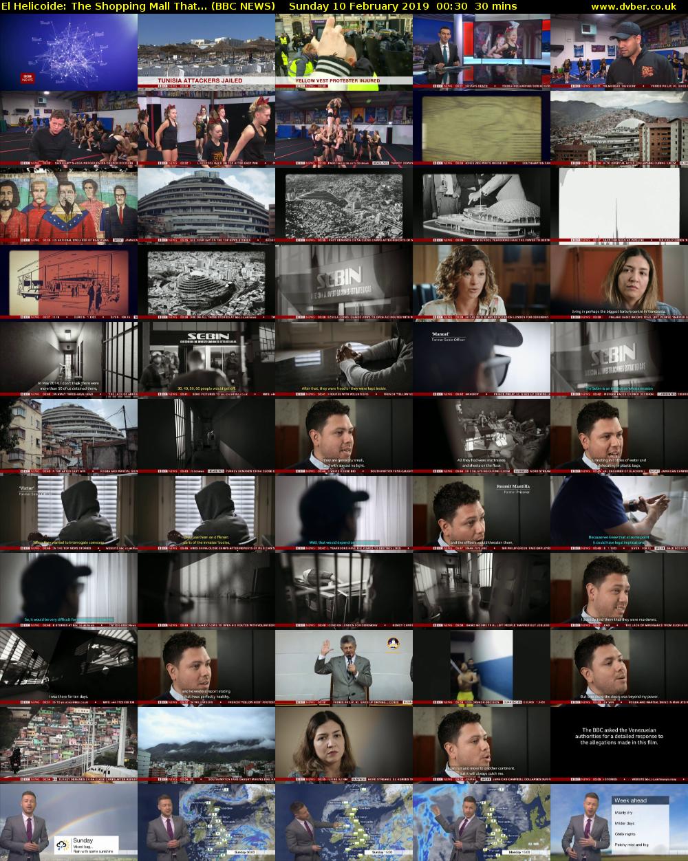 El Helicoide: The Shopping Mall That... (BBC NEWS) Sunday 10 February 2019 00:30 - 01:00