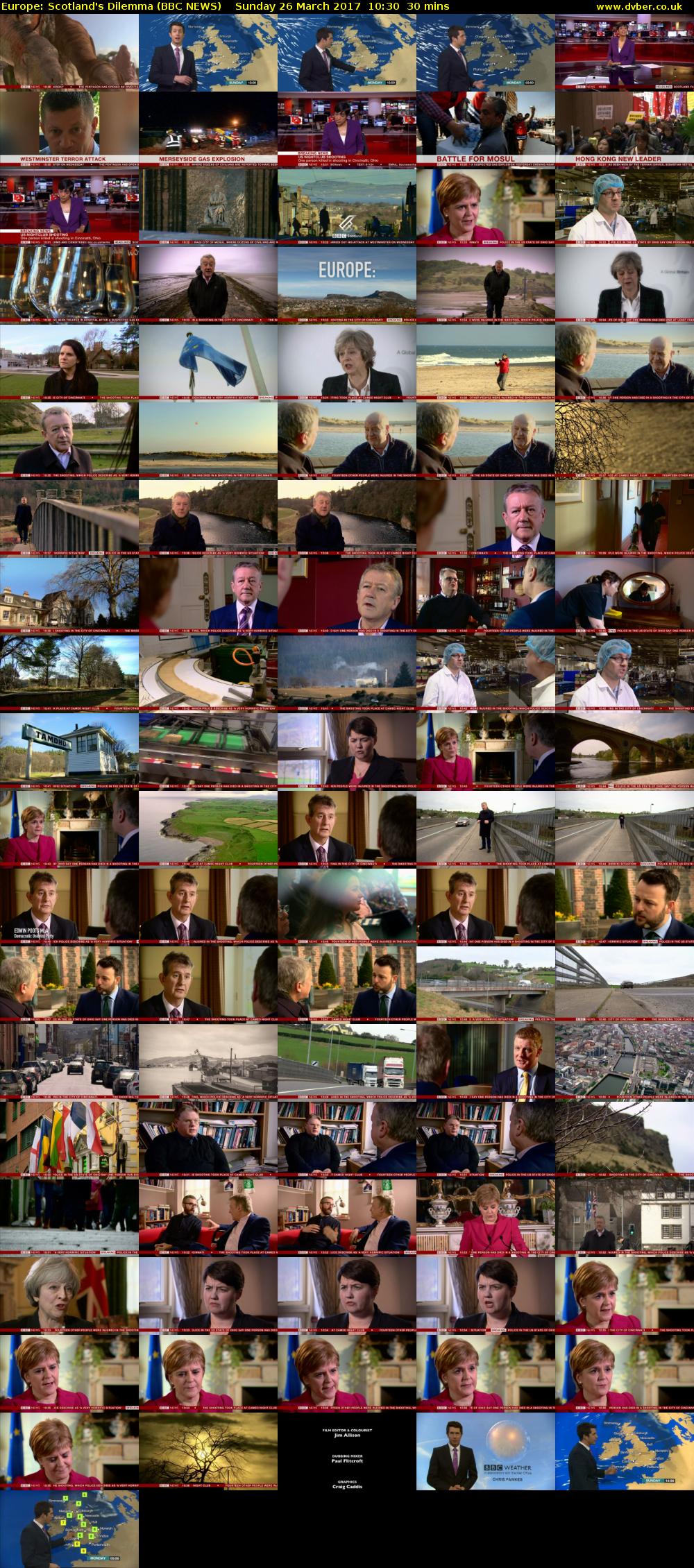 Europe: Scotland's Dilemma (BBC NEWS) Sunday 26 March 2017 10:30 - 11:00