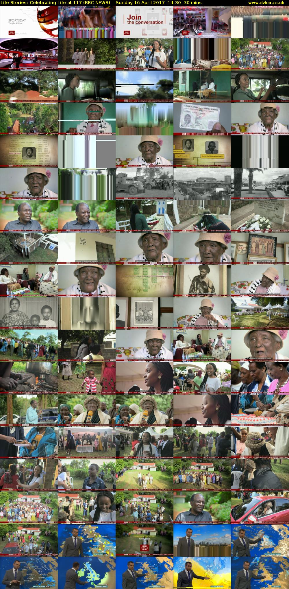 Life Stories: Celebrating Life at 117 (BBC NEWS) Sunday 16 April 2017 14:30 - 15:00