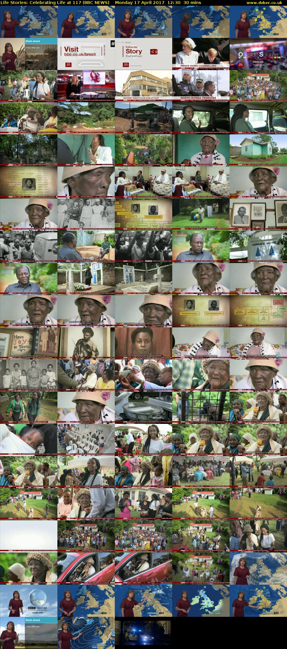 Life Stories: Celebrating Life at 117 (BBC NEWS) Monday 17 April 2017 12:30 - 13:00