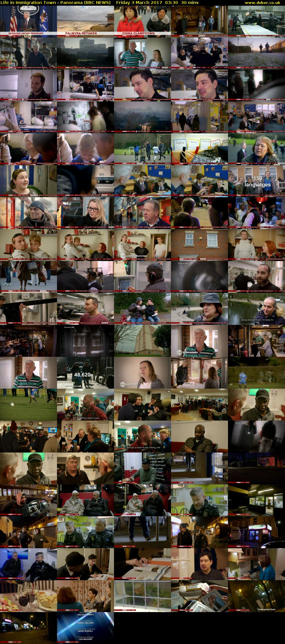 Life in Immigration Town - Panorama (BBC NEWS) Friday 3 March 2017 03:30 - 04:00