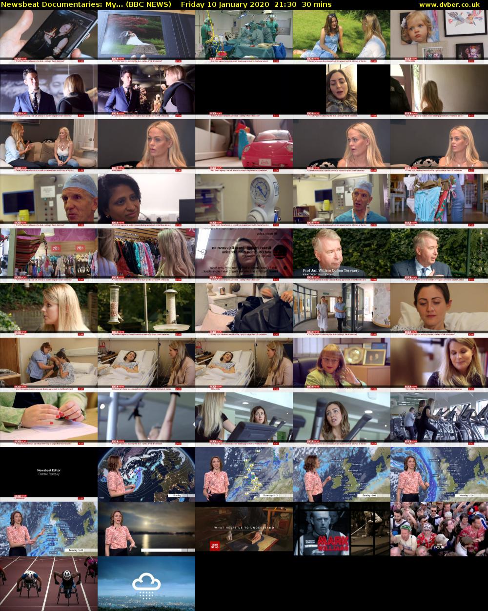 Newsbeat Documentaries: My... (BBC NEWS) Friday 10 January 2020 21:30 - 22:00