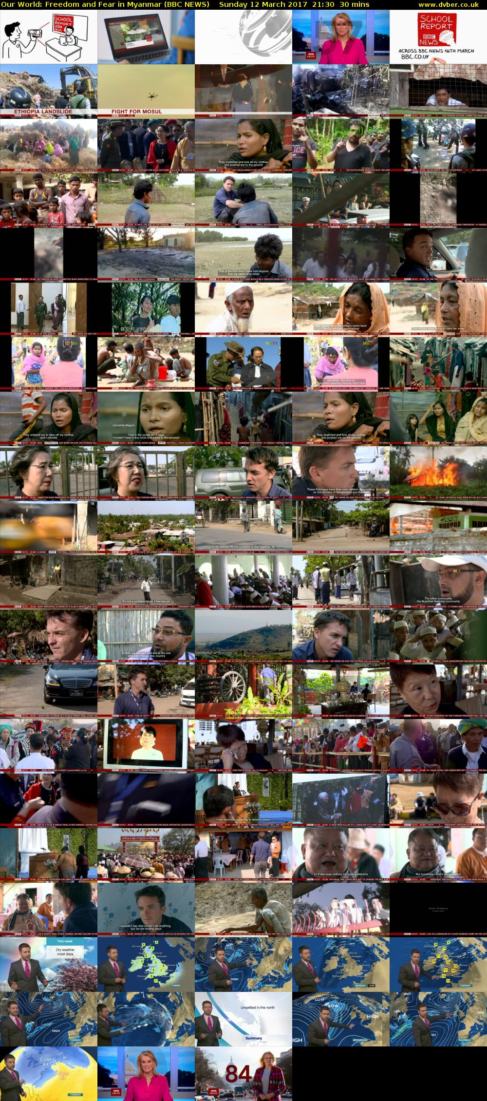 Our World: Freedom and Fear in Myanmar (BBC NEWS) Sunday 12 March 2017 21:30 - 22:00