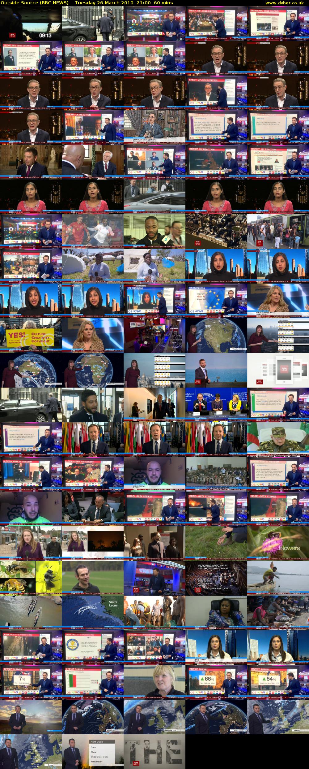 Outside Source (BBC NEWS) Tuesday 26 March 2019 21:00 - 22:00