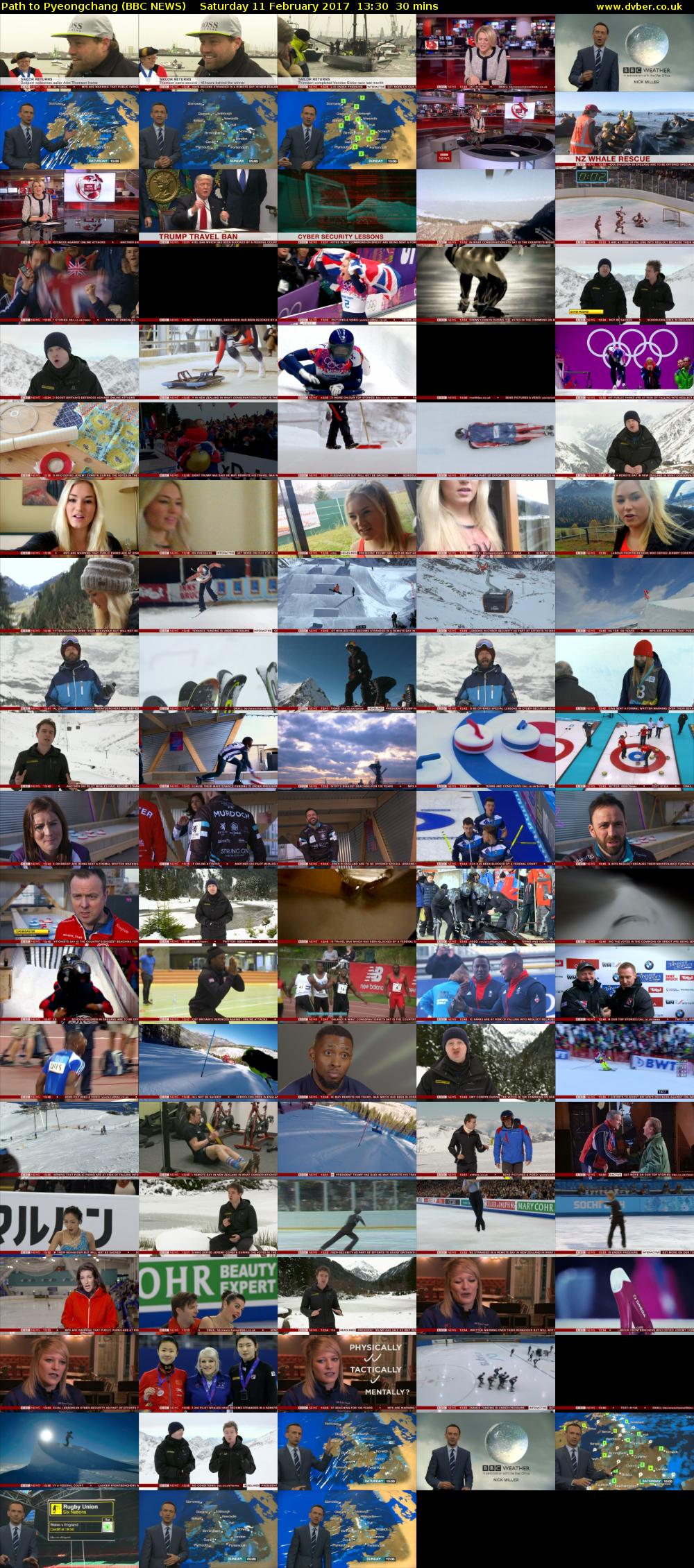 Path to Pyeongchang (BBC NEWS) Saturday 11 February 2017 13:30 - 14:00