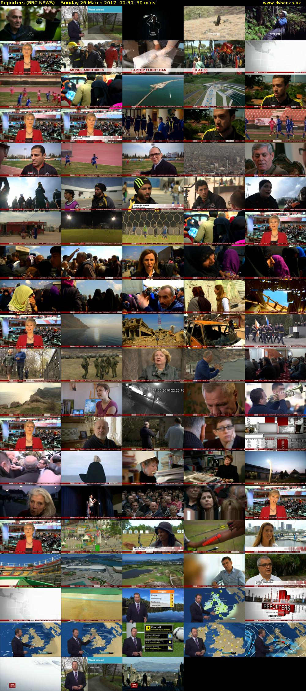 Reporters (BBC NEWS) Sunday 26 March 2017 00:30 - 02:00