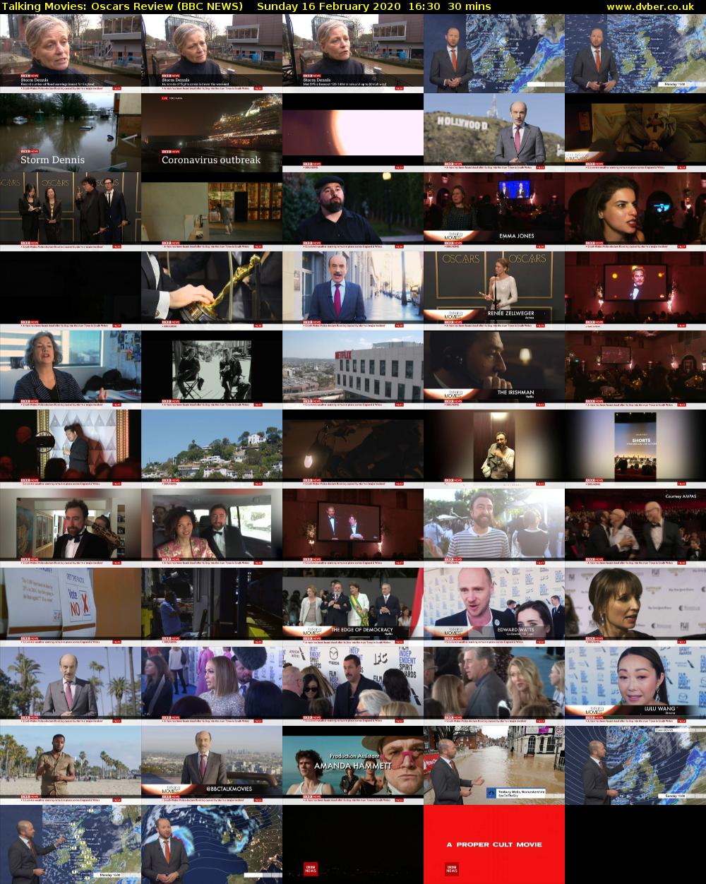Talking Movies: Oscars Review (BBC NEWS) Sunday 16 February 2020 16:30 - 17:00