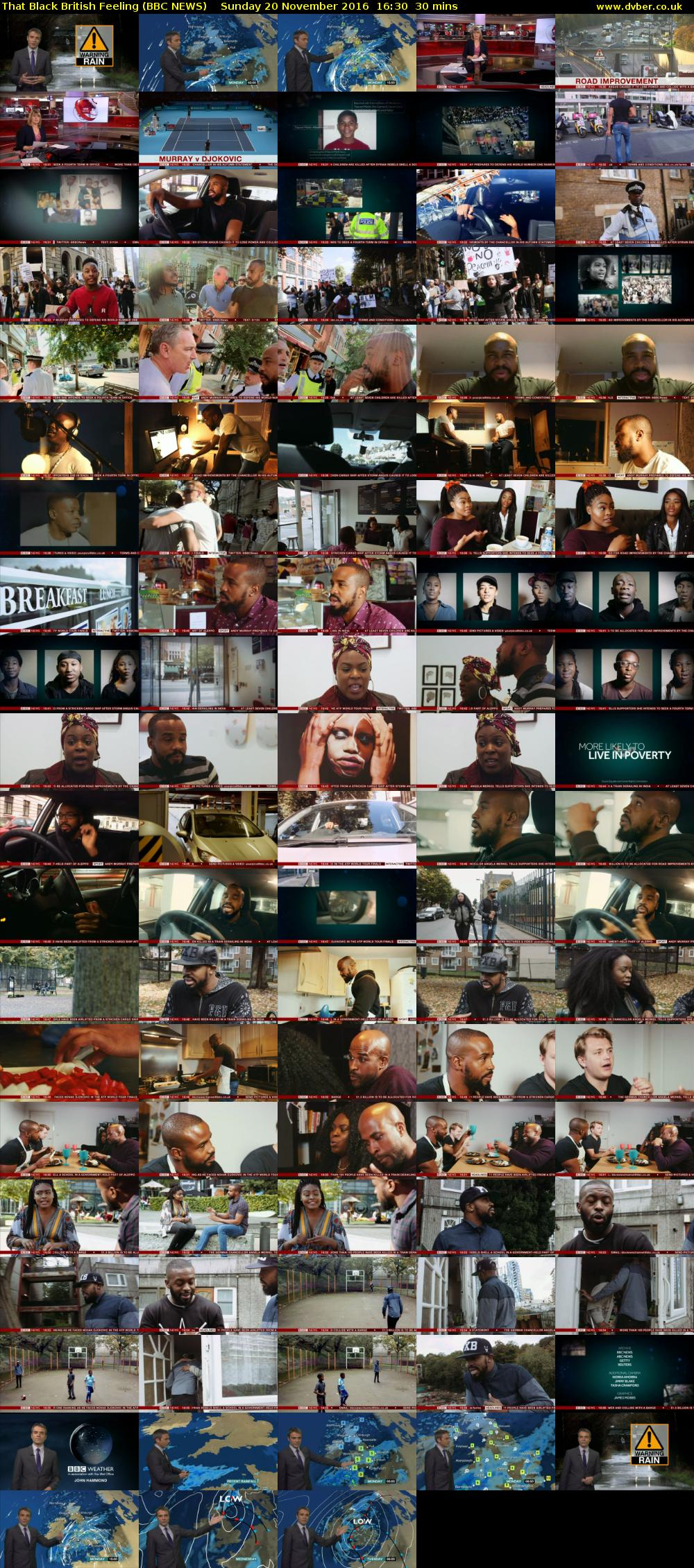 That Black British Feeling (BBC NEWS) Sunday 20 November 2016 16:30 - 17:00