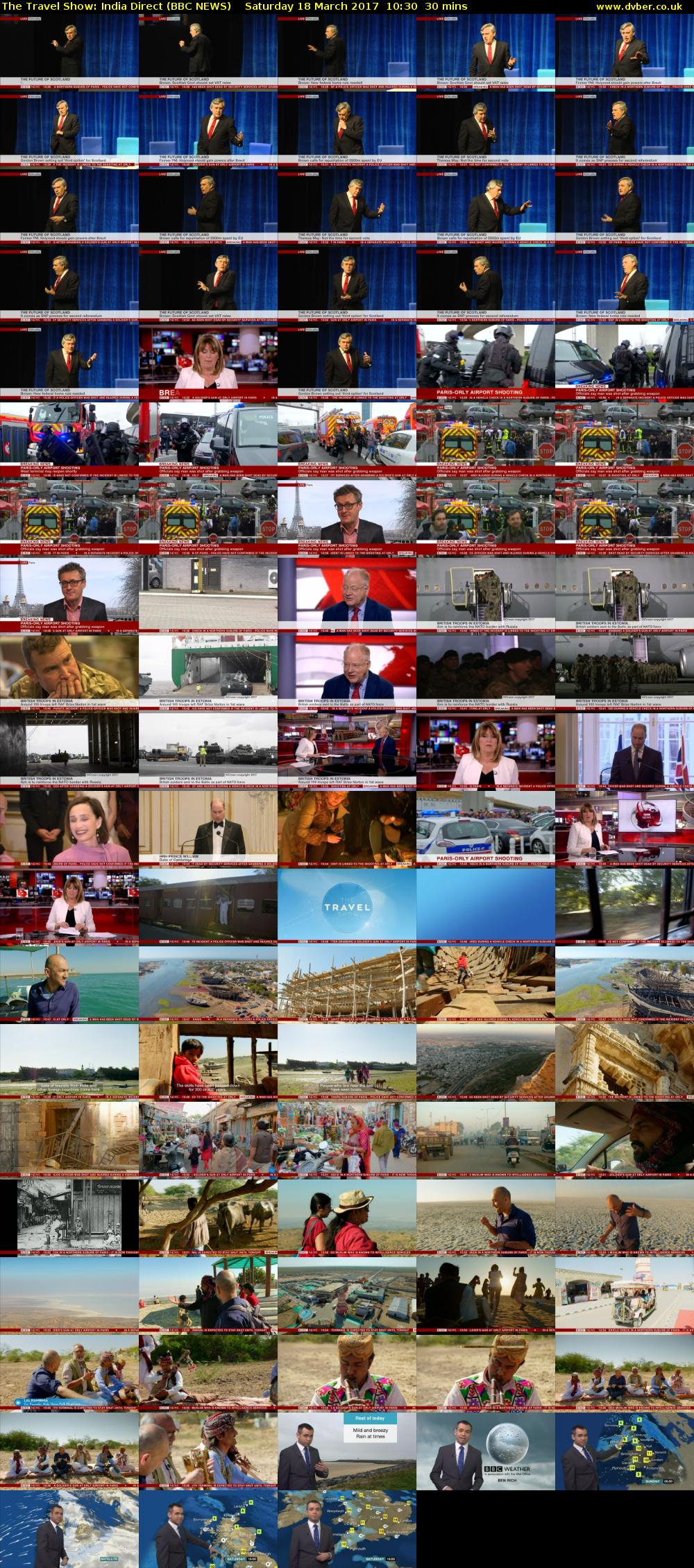 The Travel Show: India Direct (BBC NEWS) Saturday 18 March 2017 10:30 - 11:00