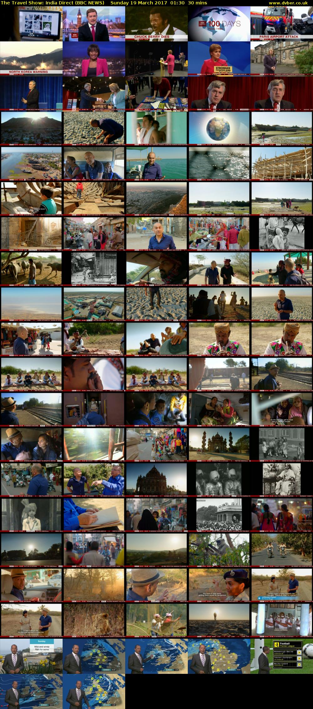The Travel Show: India Direct (BBC NEWS) Sunday 19 March 2017 01:30 - 02:00